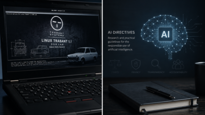 Linux Trabant and AI Directives projects.